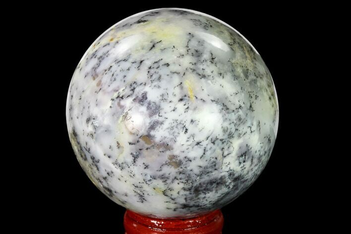 Polished Dendritic Agate Sphere - Madagascar #157637